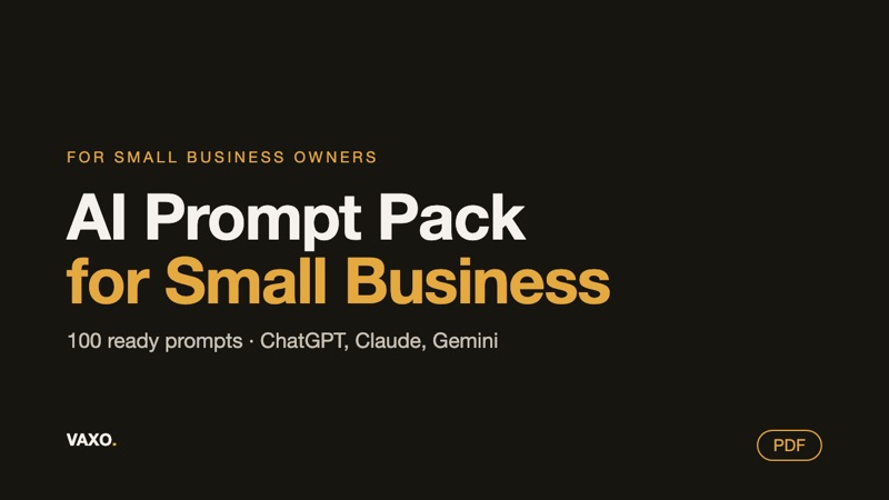 AI Prompt Pack for Small Business