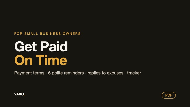 Get Paid On Time Kit