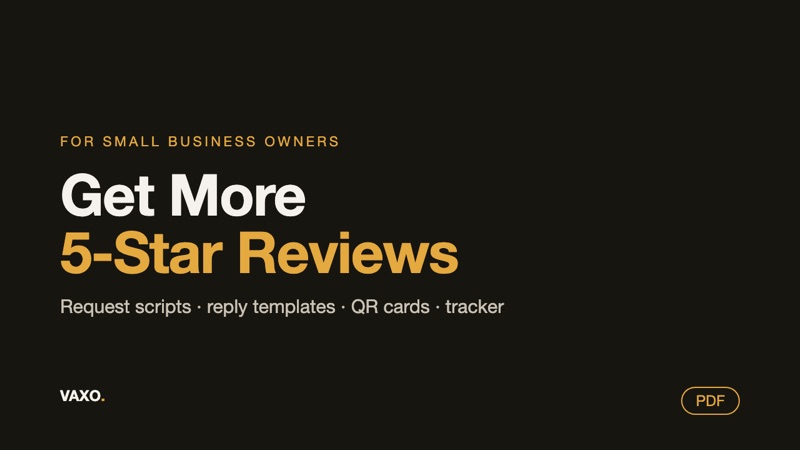 Customer Review Request Kit